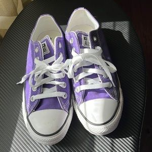 Purple converse 6.5